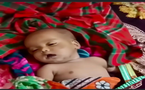 ৩ মাসের বাচ্চাকে গলা টিপে হত্যা